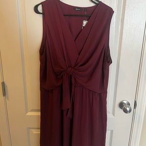Reitmans Burgundy Dress